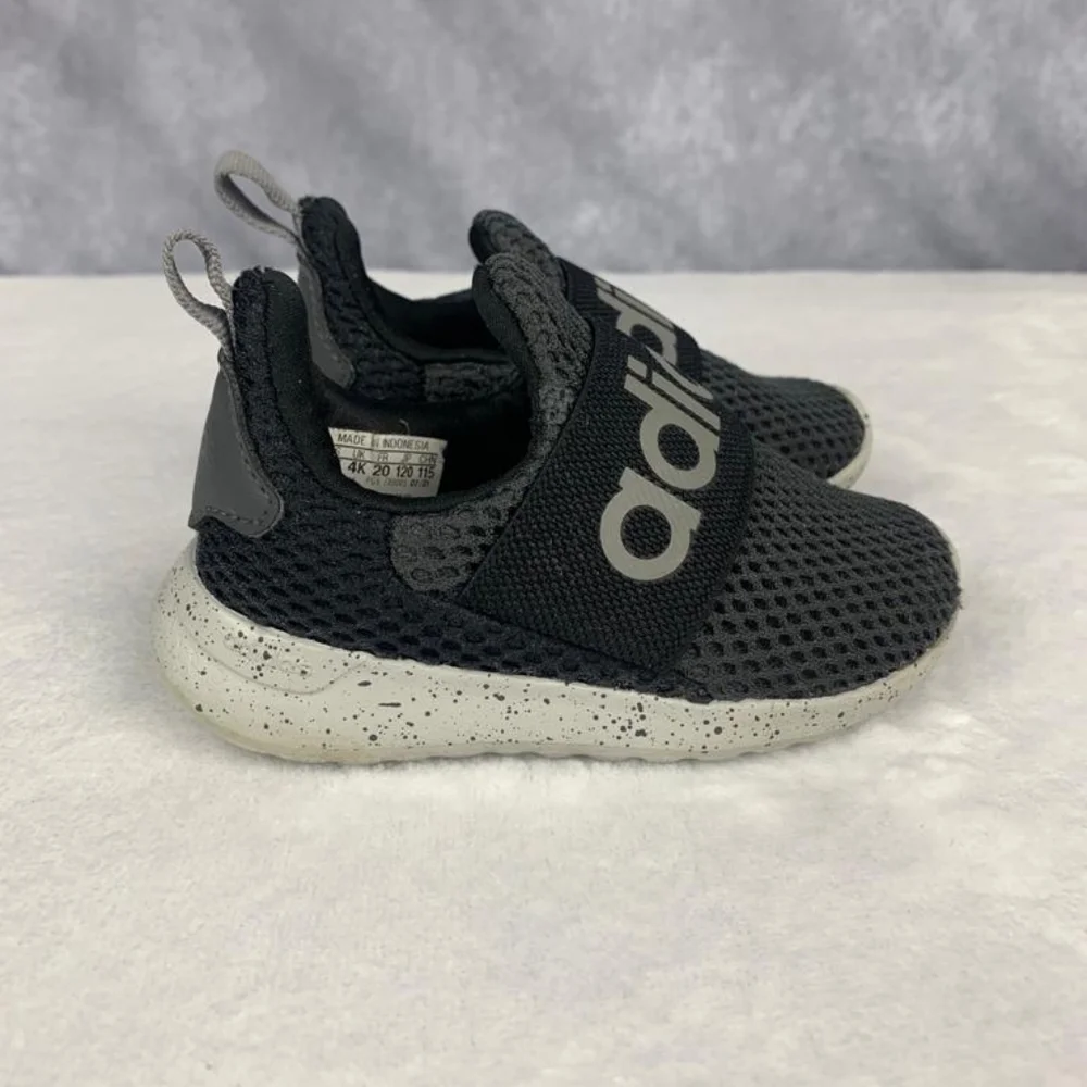 Adidas Lite Racer Adapt Sneakers,‎ Black, Toddlers 5